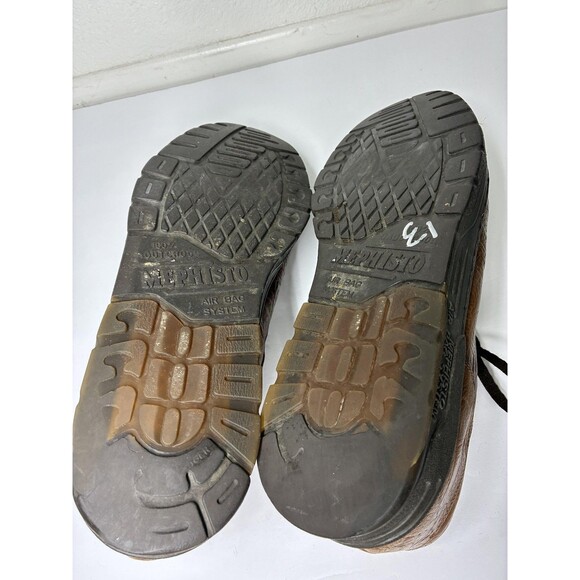 Mephisto Dribbler VTG Shoes Mens Size 13 Brown Leather Air Bag Comfort Walking main image 11